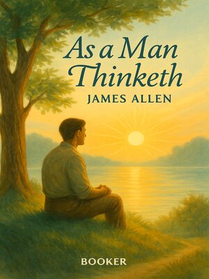 cover image of As a man thinketh